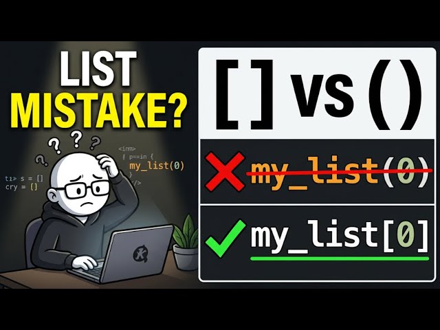 The Python List Mistake EVERY Beginner Makes