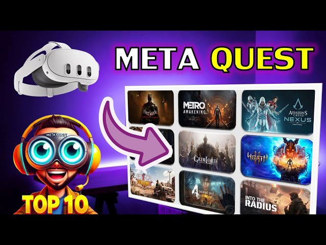 🔥🚀 TOP 10 BEST GAMES for Meta Quest that YOU MUST PLAY! 🚀🔥 (Number 1 is a hidden gem)