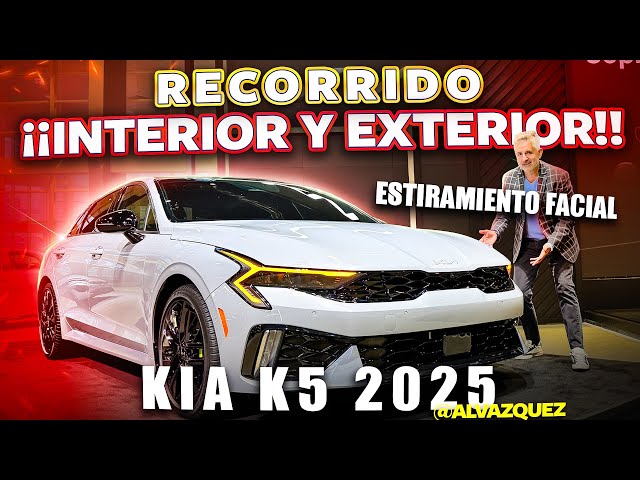 KIA K5 2025 • ¿MEJOR Sedan mediano? ¡EVALUADO!