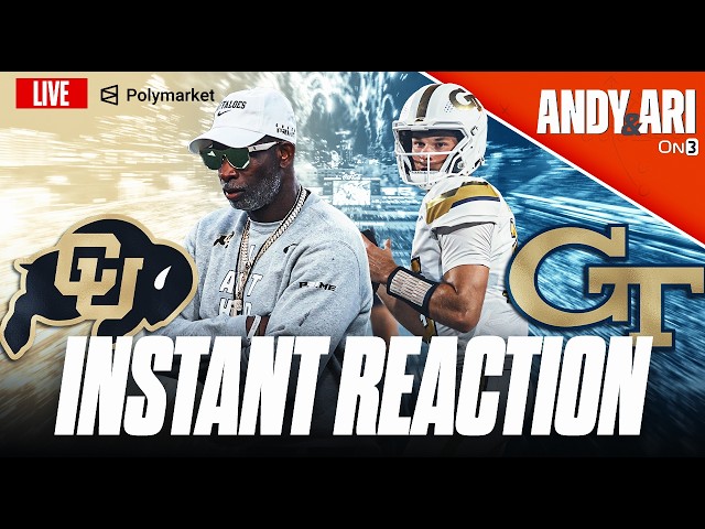 Colorado STUNS Georgia Tech: Deion Sanders and the Buffs RUIN Alberto Mendoza’s Debut with GT