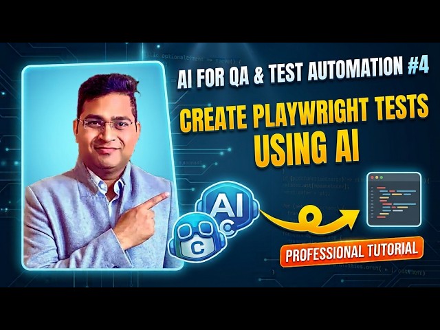 Create Playwright Tests Using AI | AI for QA & Test Automation #4
