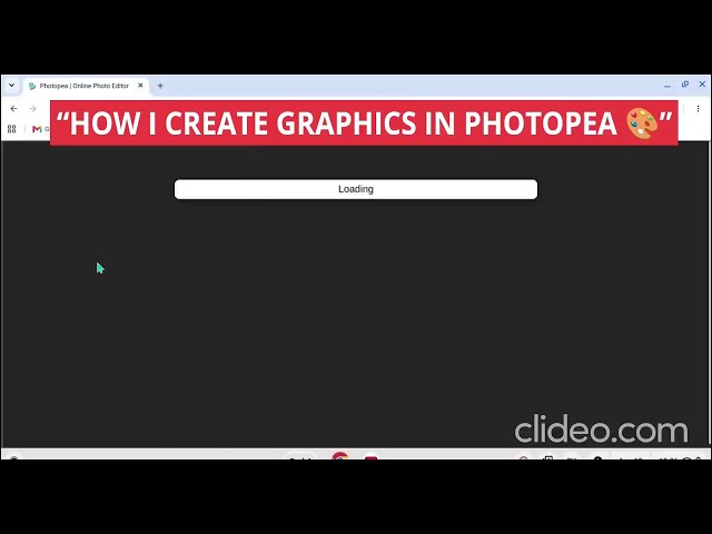 Creating a Graphic Design in Photopea |My Design Process #freeonlineeditor #grapicdesign #viralvideo