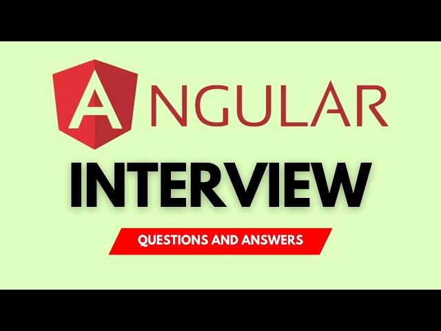 How To Pass Angular Interview In 2026 | Top 25 Questions And Answers