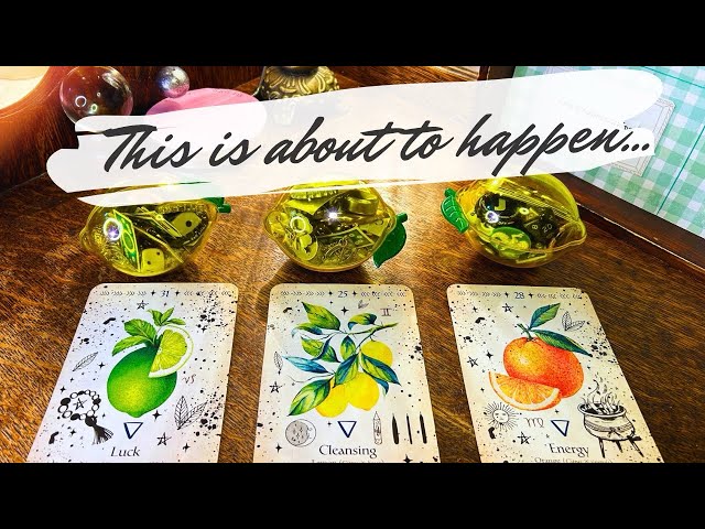 NEW Fresh Energy & Changes on the way 🍋 Charm Reading/Pick a Card + Pendulum!