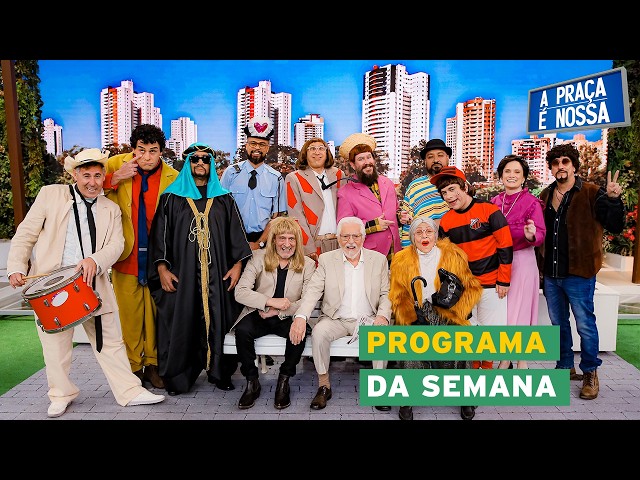 Special tribute program for SBT's 45th anniversary | A Praça é Nossa