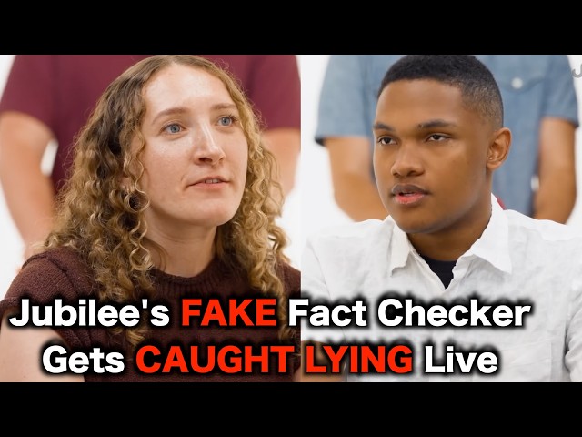 FAKE Fact Checker RAGE QUITS Jubilee After Getting CAUGHT LYING