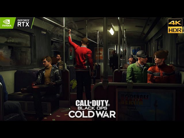 Call Of Duty Black Ops Cold War 4K 60FPS HDR RTX 4090 Realism difficulty  Brick in the wall