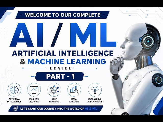 What is AI & Machine Learning? 🤖 | AI/ML Full Course | Episode 1 | Beginner Guide
