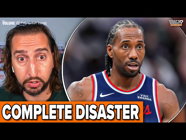 Nick Wright's STUNNED reaction to Clippers-Kawhi Leonard CATASTROPHE