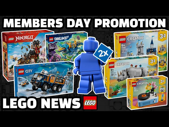 Upcoming LEGO Members Day Promotion September | Collecting and Investing News 2026