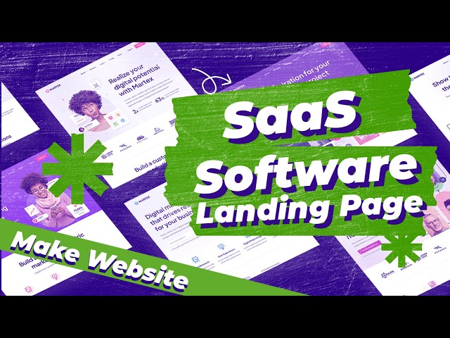 How to Build a SaaS Landing Page FAST | Martex WordPress Theme Full Setup & Review