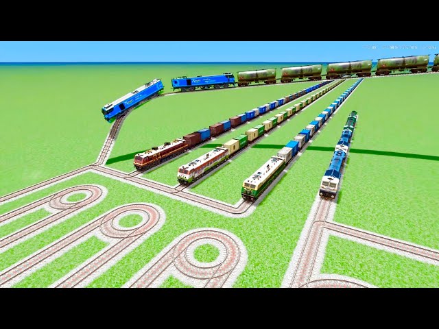 💞FOR TRAIN IMPOSSIBLE SPIRAL ZIG ZAG CIRCLET RACKS CROSSING TRAIN RAILROAD RAILWORK