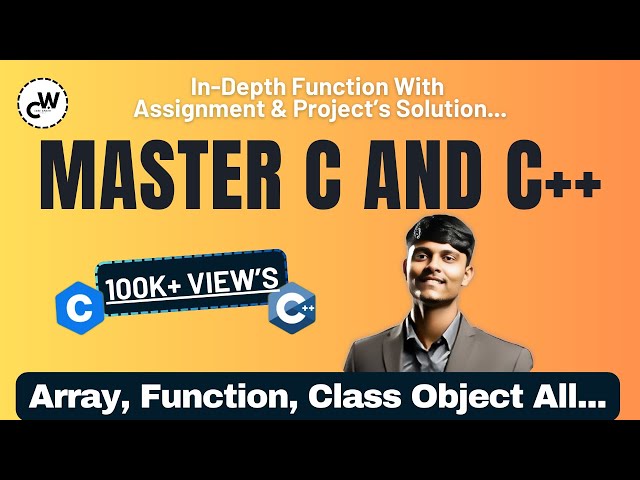 🌌 Master C & C++ Function Types & Flow: Simple, Recursive & Inline Explained!  | Default Arguments!