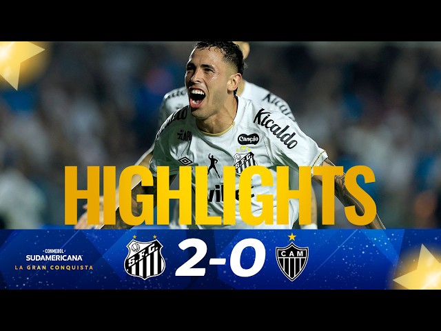 SANTOS vs. ATLÉTICO-MG | HIGHLIGHTS | CONMEBOL SUDAMERICANA 2026