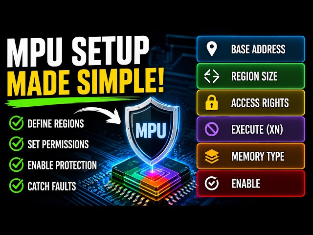 Why Every Embedded Developer Needs to Understand the MPU? | Memory Protection Unit Explained