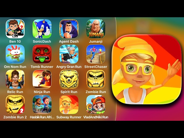 Subway Runner - Latest/New Game Update - Gameplay Walkthrough (iOS,Android) Part 1