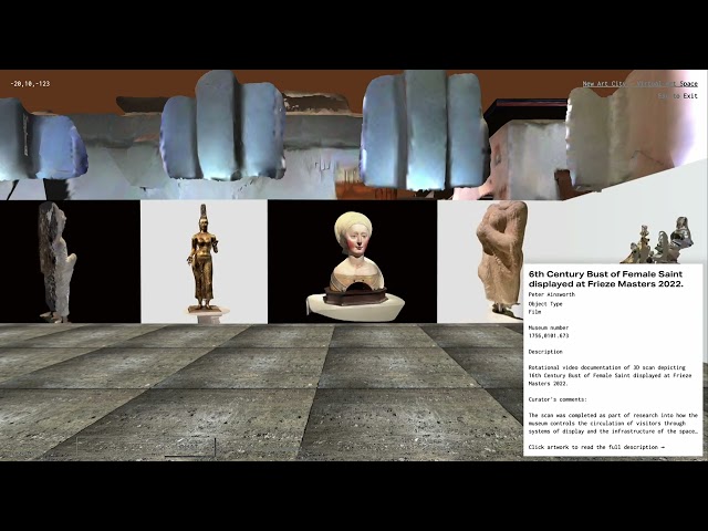 Museum of Computational Image Artefacts (MoCIA). Docile Bodies Room