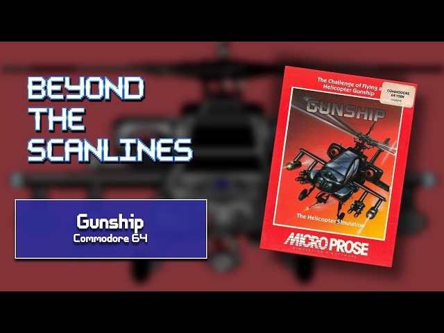 Gunship (Commodore 64) - Defining The Standard for Combat Flight Simulators