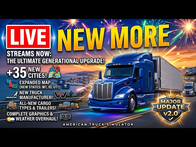 ATS Ultimate Graphics | 1440p High Settings PC Gameplay