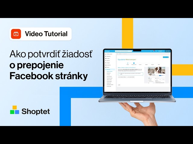 Ako potvrdiť žiadosť o prepojenie Facebook stránky | Shoptet Tutoriál