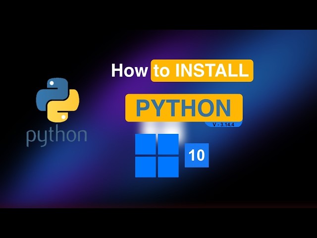 How to Install Python on Windows 10 Using the Python Install Manager