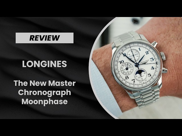 A Classic, Subtly Reinvented: The New Longines Master Chronograph Moonphase