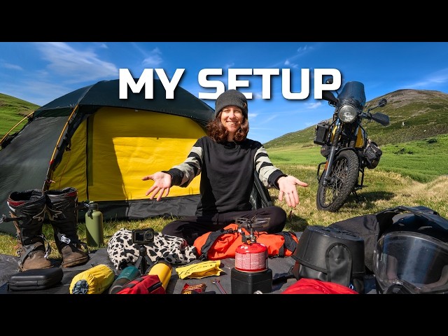 My Solo Motorcycle Camping Setup (Full Wild Camp Tour)