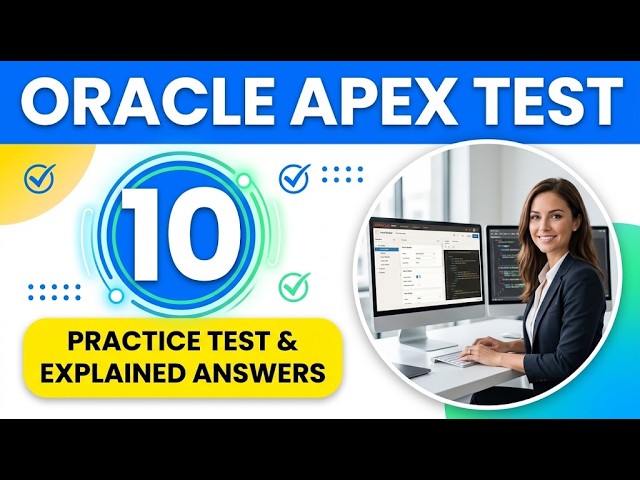 Oracle APEX Cloud Developer Professional 1Z0-771 Exam Prep Guide