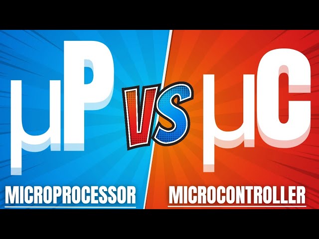 Microprocessor Vs Microcontroller Explained in Hindi