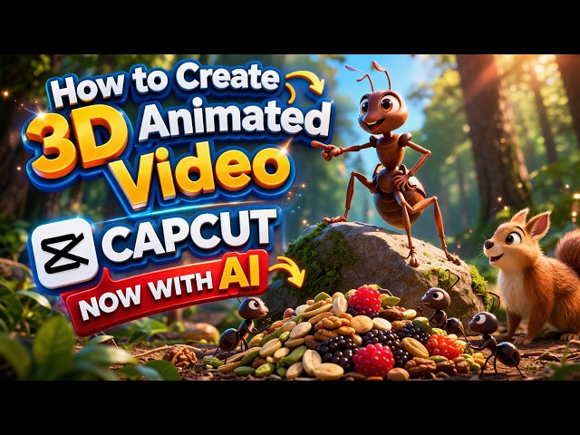 How to Create Animated Stories with CapCut AI Video Maker (Step by Step)