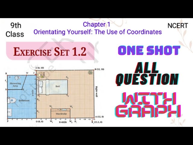 9th MATHS NCERT ll Chapter 1: Orienting Yourself: The Use of Coordinates ll Exercise Set 1.2 ll