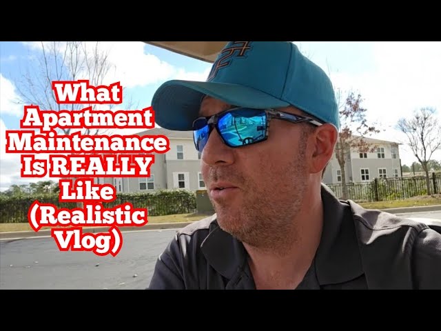 What Apartment Maintenance Is REALLY Like  (Realistic Vlog)