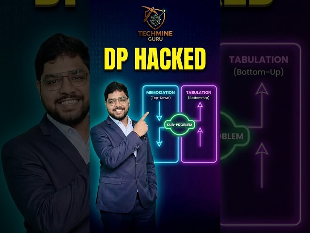 The Ultimate Trick to Master Dynamic Programming (Memoization & Tabulation) #dsa #java #programming