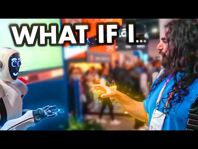 Meeting A Robot & The Linus Tech Tip Crew At CES 2023