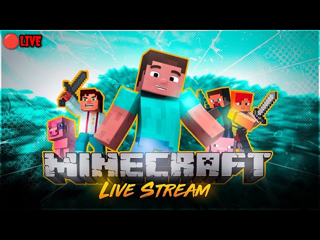 🔴 Playing Enternal SMP & Build A Raid Farm | GameON