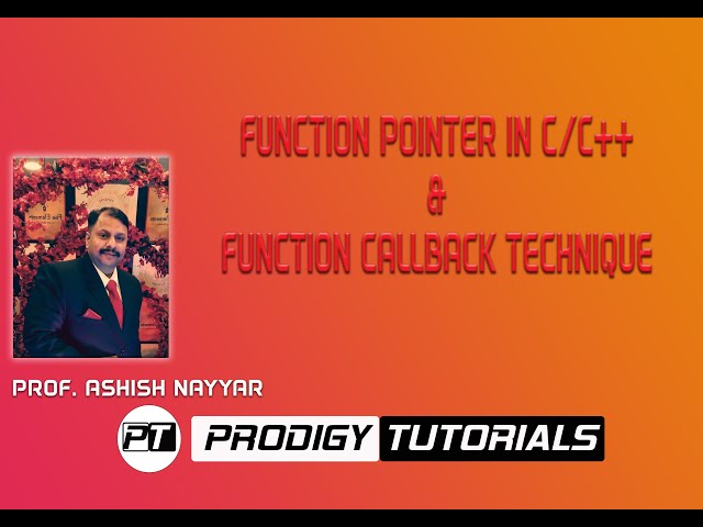 Function Pointer AND Callback in c/c++