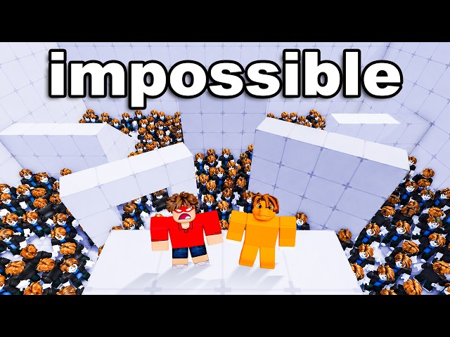 2 YouTubers VS 100 Noobs!