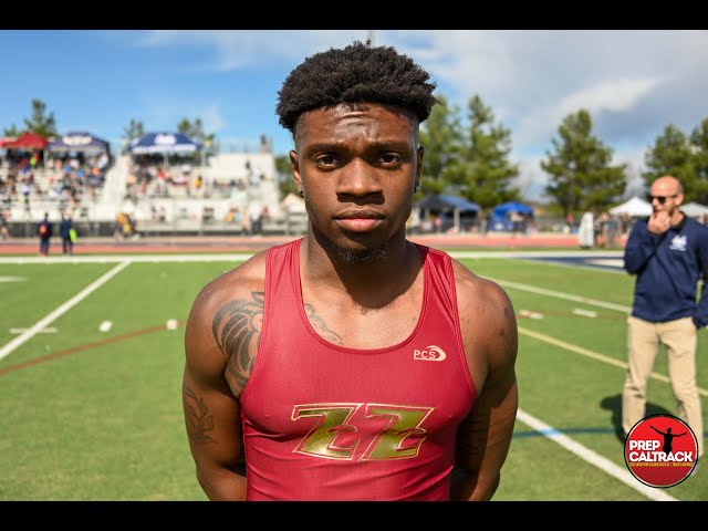 Mission Hills sprinter Elisha Lloyd at the 2020 Saddle Up Invite