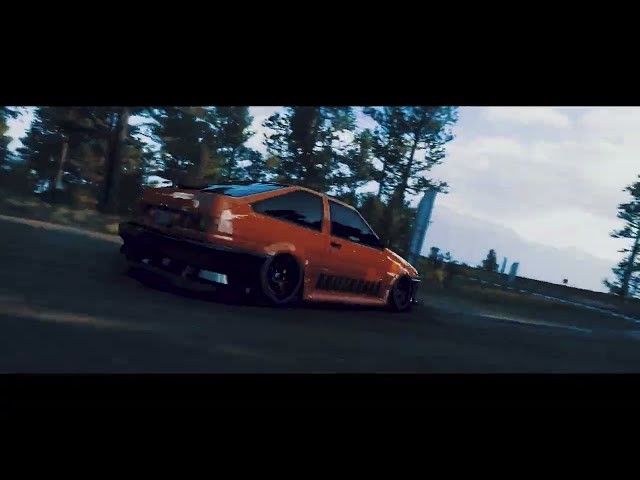 AE86 Downhill Drifting Cinematic showcase | Forza Horizon 5