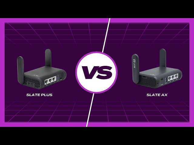 WATCH THIS BEFORE YOU BUY: GL-A1300 Slate Plus or GL-AXT1800 Slate AX? Full Tech Review #glinet