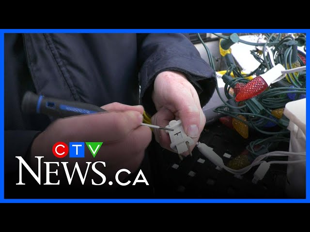 What can you do if your holiday light strings break?