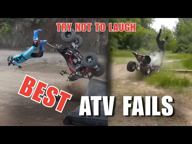 DUMB ATV 4x4 Fails and Crashes - 2025