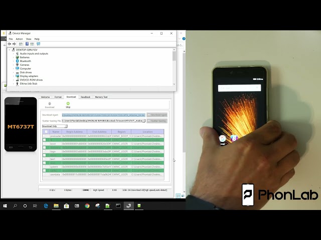 Flashing BLU phones with SP Flash Tool