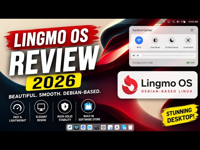 Lingmo OS Review 2026: A Stunning Debian-Based Linux Distro!