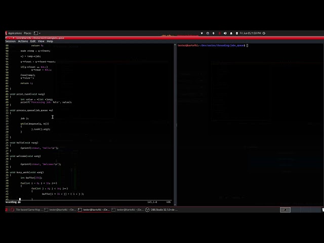 #devlog 5: Job queue
