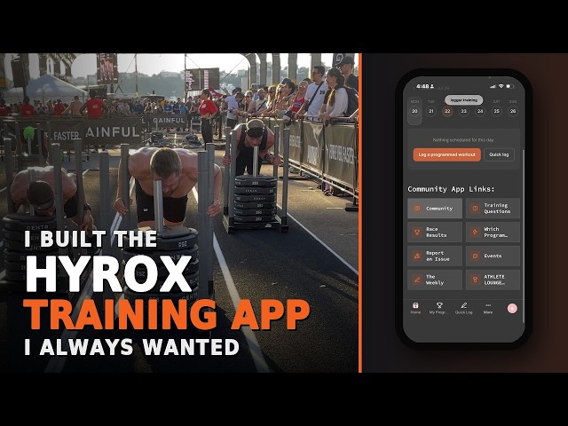 I Built the HYROX Training App I Always Wanted (No Code with Softr + Airtable)