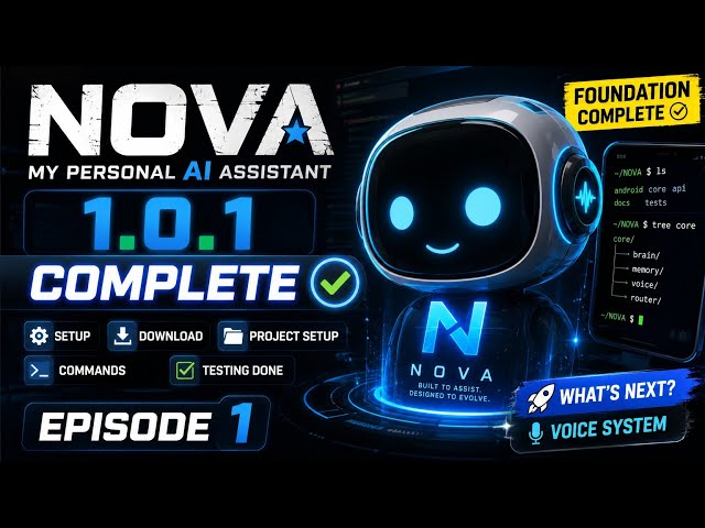 🚀 NOVA 1.0.1 is COMPLETE!