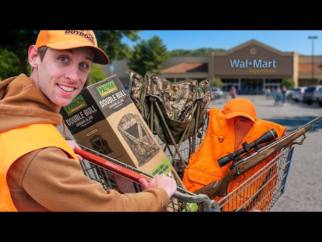 $1,000 Walmart Deer Hunting Challenge!