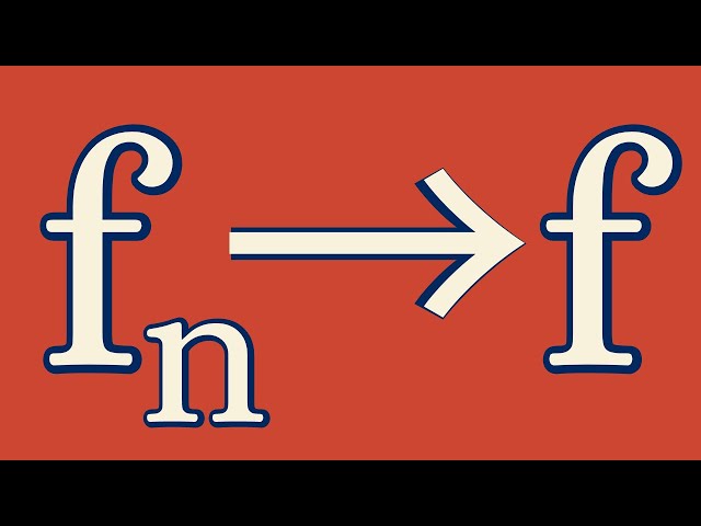 Real Analysis | Pointwise convergence of sequences of functions.