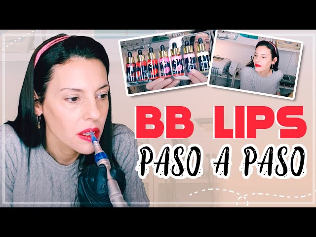 BB LIPS AT HOME. BBLIPS TUTORIAL. #cherips #stayve #kissumlips